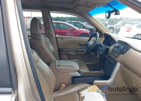 2005 Honda Pilot Ex-L из США, поврежденный, VIN 5FNYF18675B014213